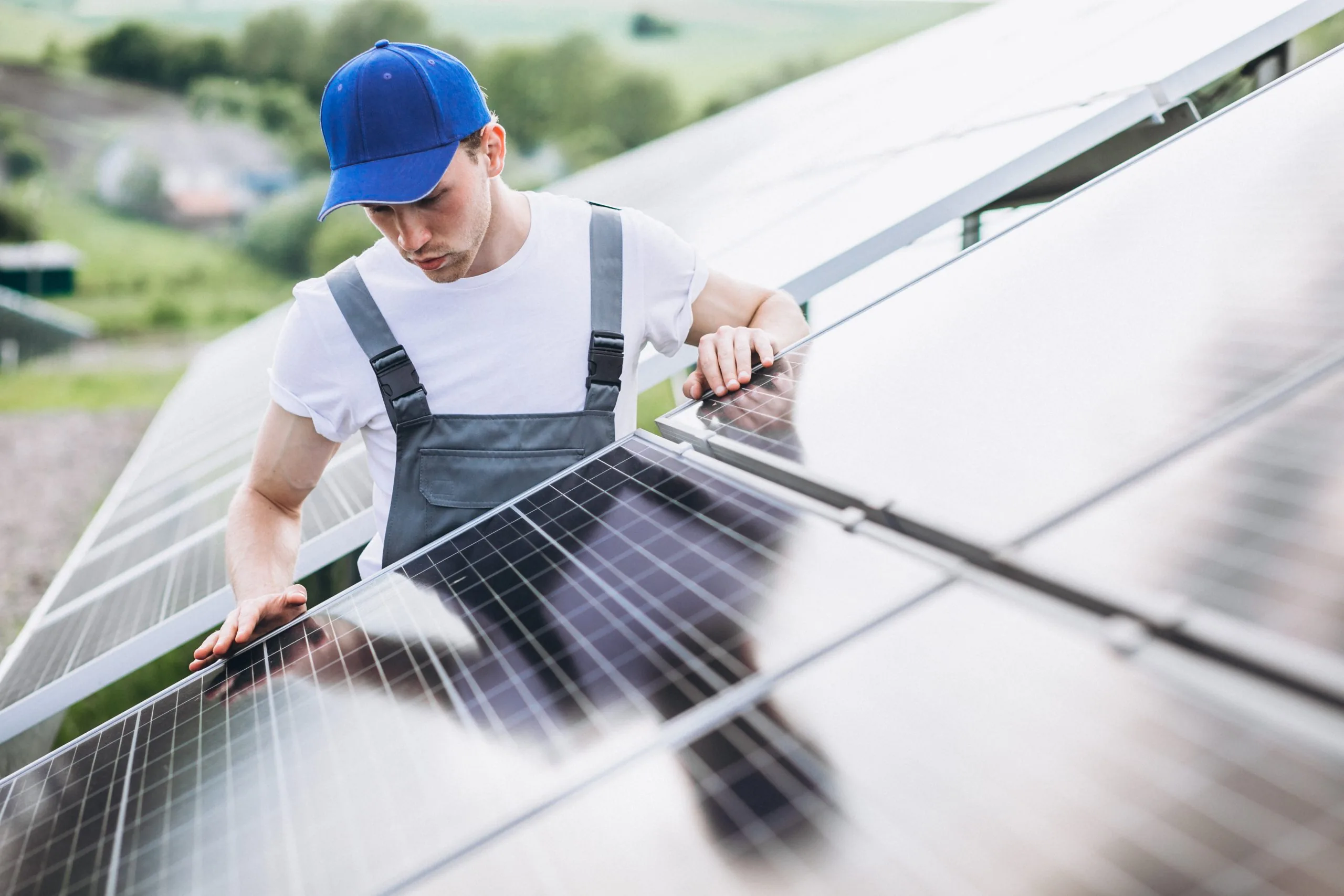 Illustration Panneaux photovoltaïques